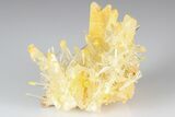 Pristine, Mango Quartz Crystal Cluster - Cabiche, Colombia #188369-3